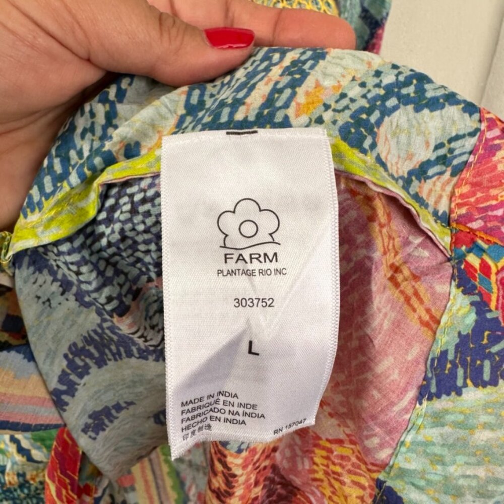 FARM Rio Colorful Mini Dress - Picture 12 of 13